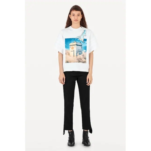 路易威登/Louis Vuitton 凝胶贴片印花T恤
